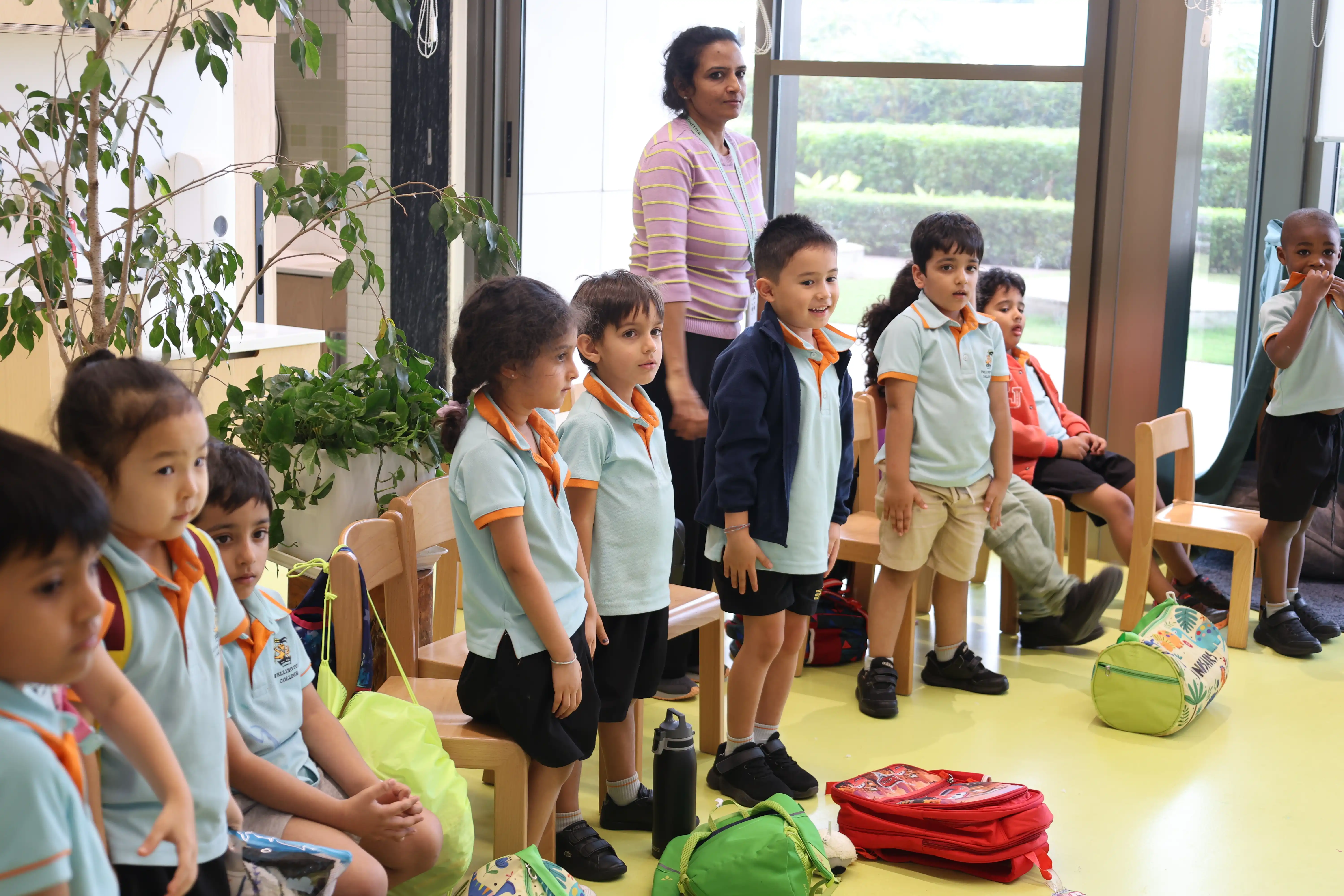 Interactive learning session at a kindergarten school in Pune