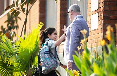 transitions into senior school