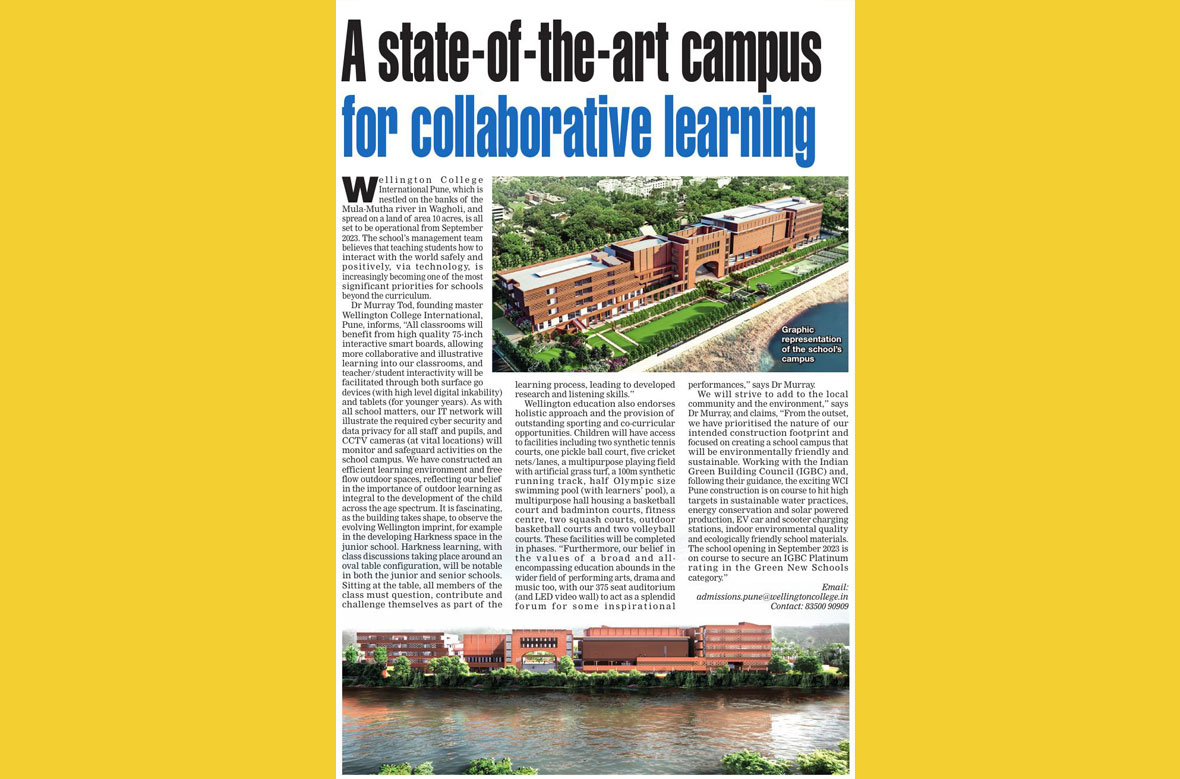 Know Our Campus - Featured in the Pune Times